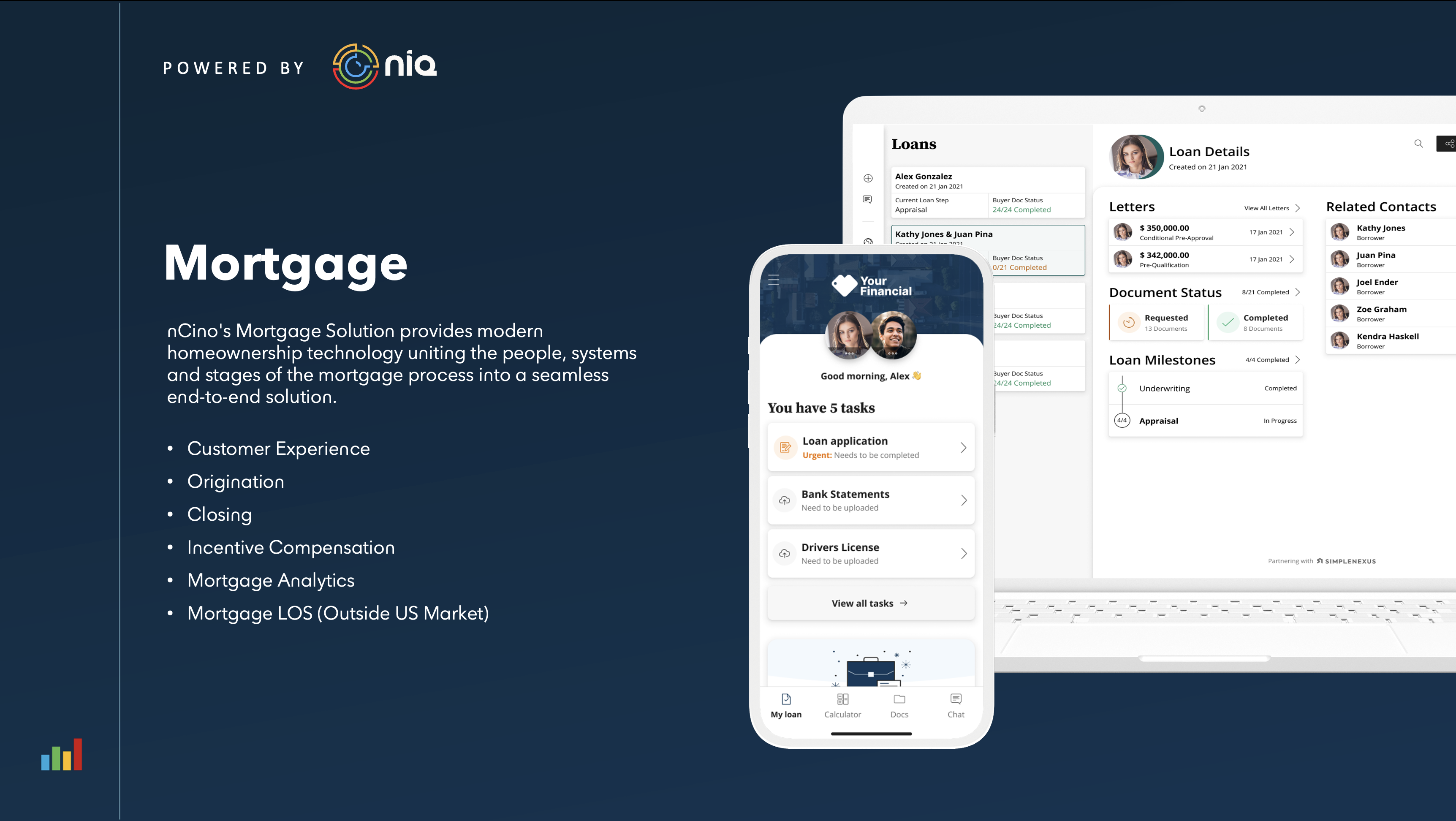 screenshot of nCino Cloud Banking Platform